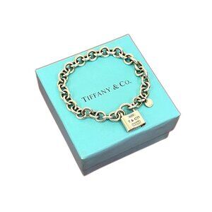 Tiffany & Co. Cadena Lock Bracelet Chain Bangle